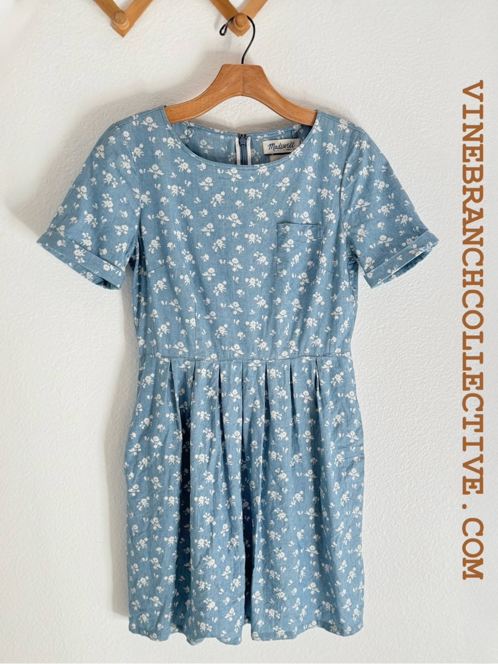 Madewell Cotton Floral Songbird Dress (2)